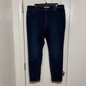 Levi's Dark Indigo Skinny Jeans
